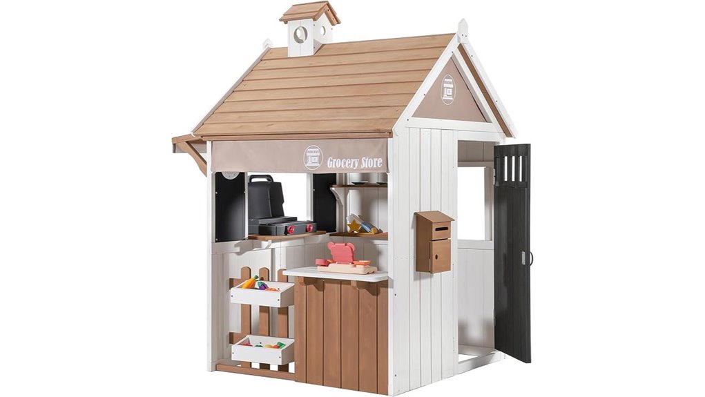 kids playhouse grocery grill