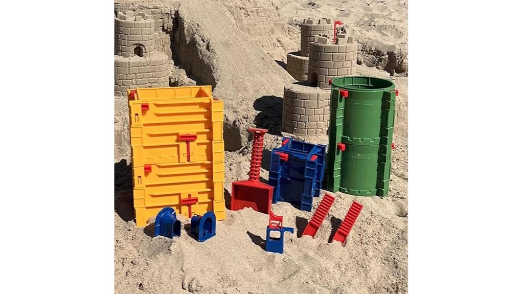 kids sandcastle building kit