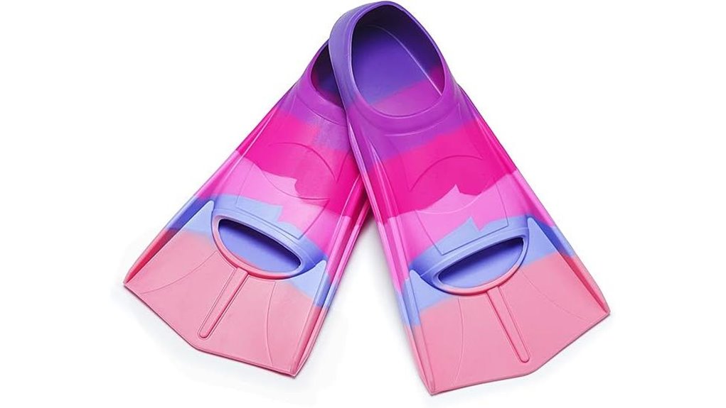 kids short lap fins