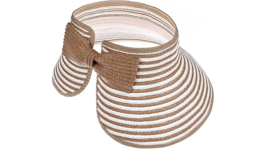 kids straw sun visor