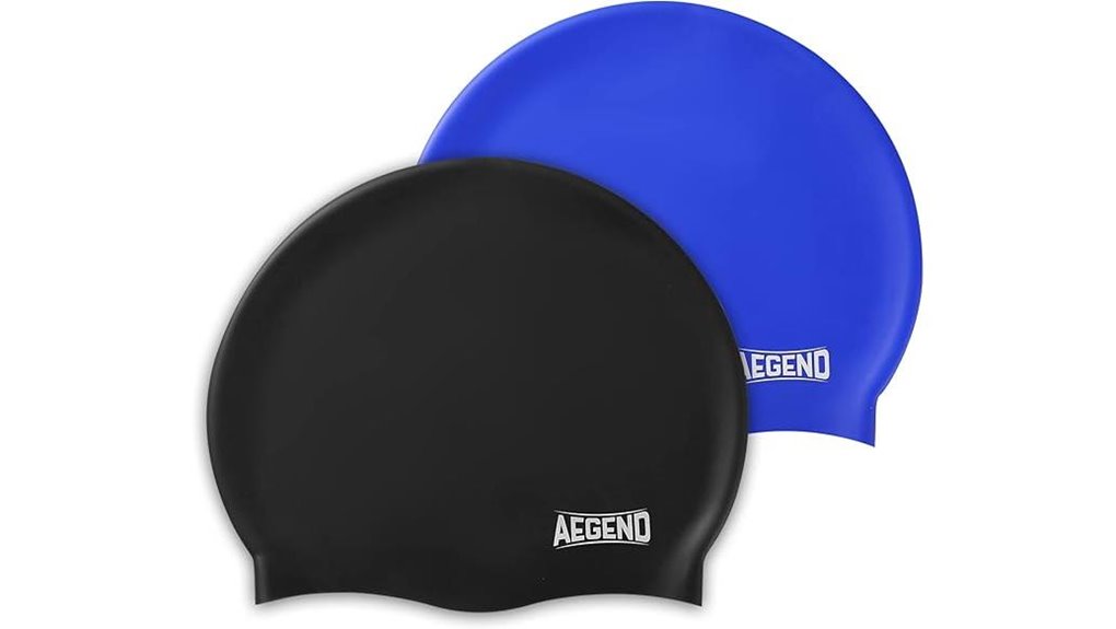 kids waterproof swim caps