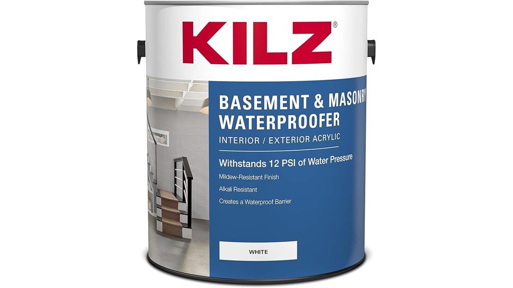 kilz basement waterproofing paint