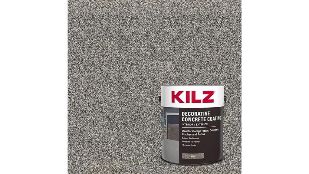 kilz slip resistant gray coating