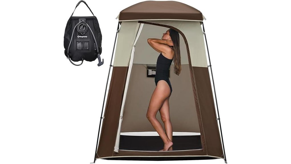 kingcamp portable shower tent