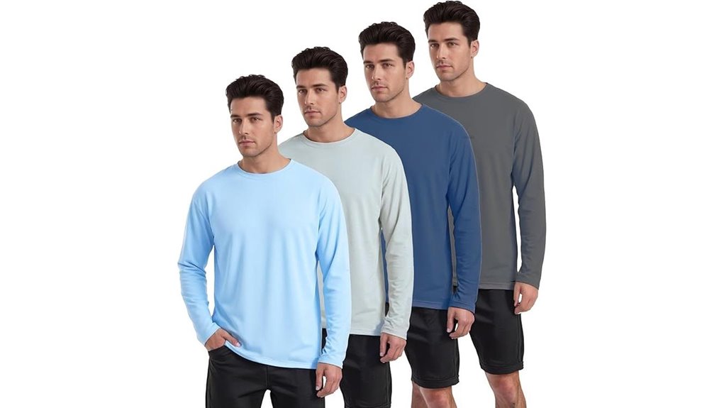 kinglaman 4 pack rash guard