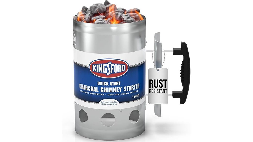 kingsford charcoal chimney starter