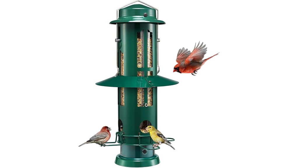 kingsyard 3lb squirrel proof feeder