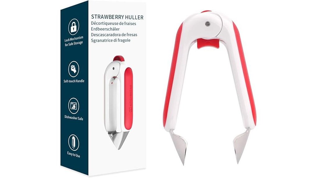 kitchendao strawberry huller corer lock