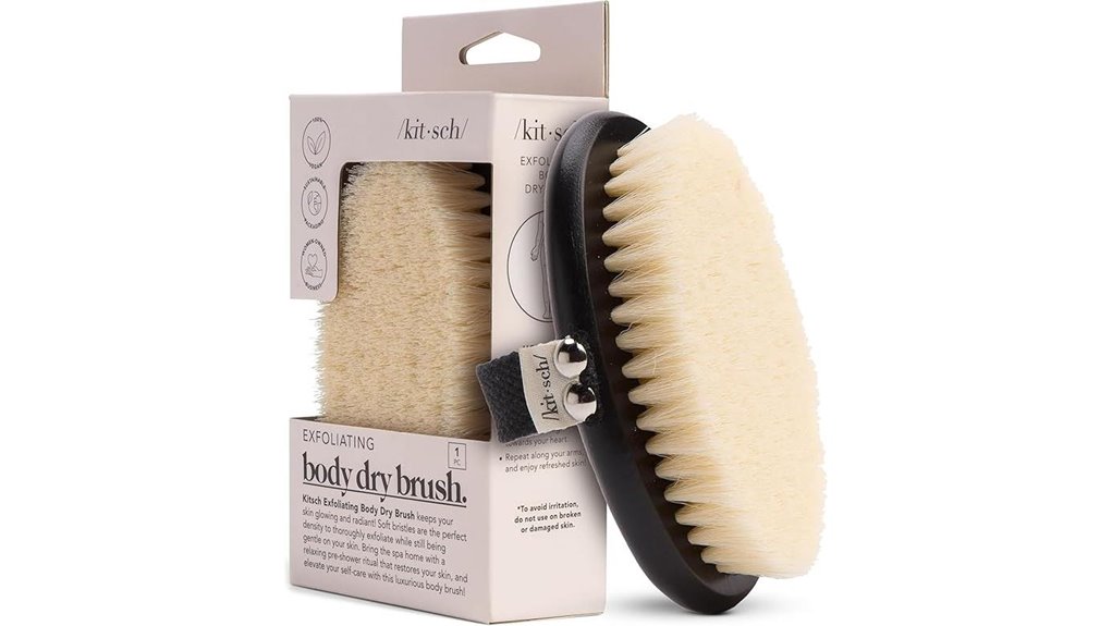kitsch lymphatic drainage brush