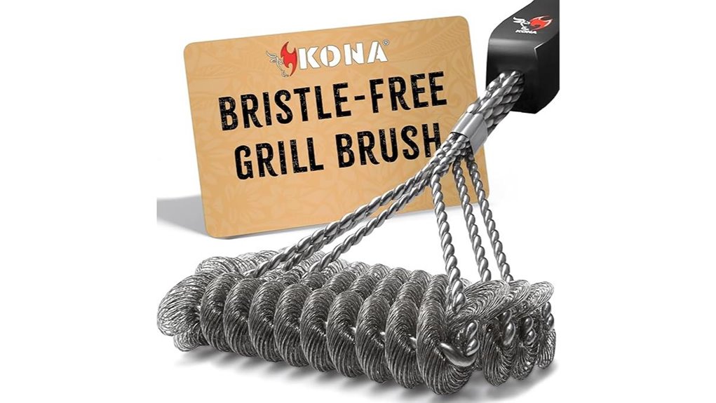 kona stainless bristle free brush