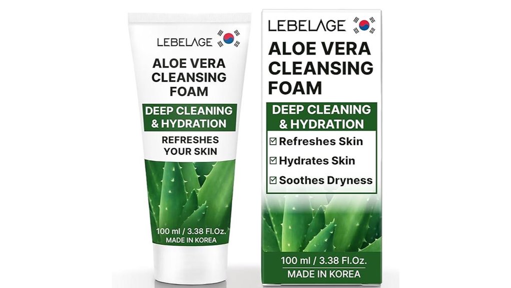 korean aloe cleanser 3 38oz