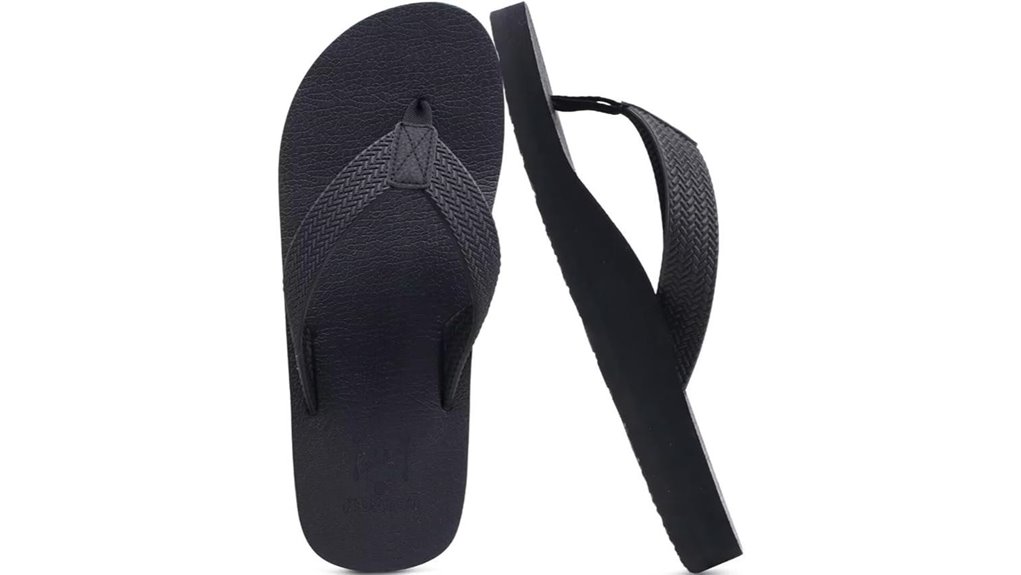 kuailu waterproof arch flipflops