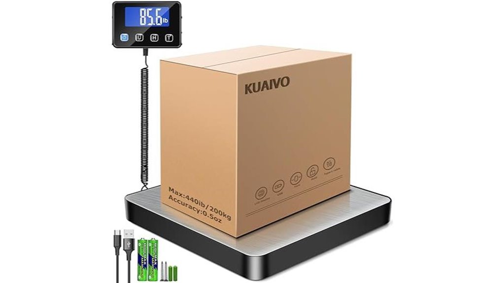 kuaivo digital 440lb scale