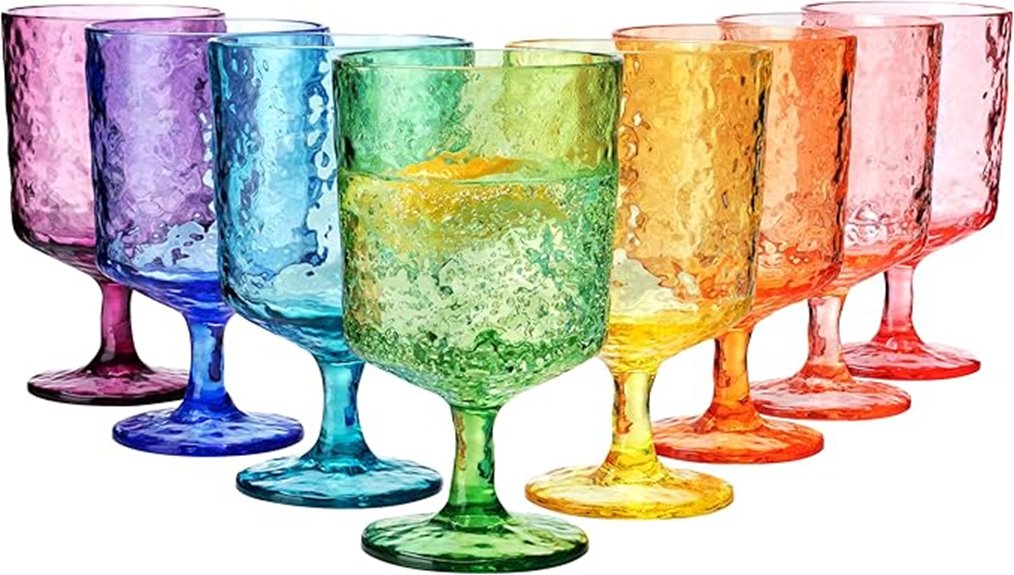 kx ware 12oz acrylic wine