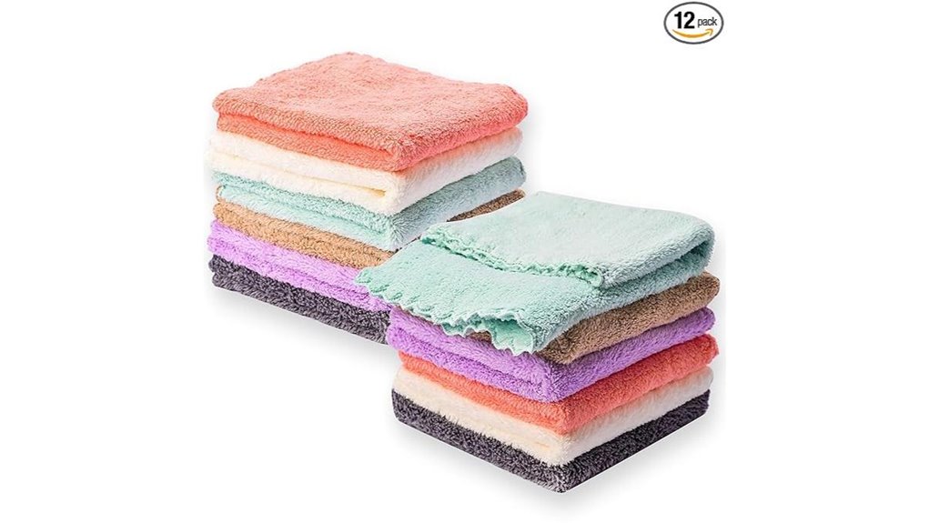 kyapoo 12 pack baby washcloths