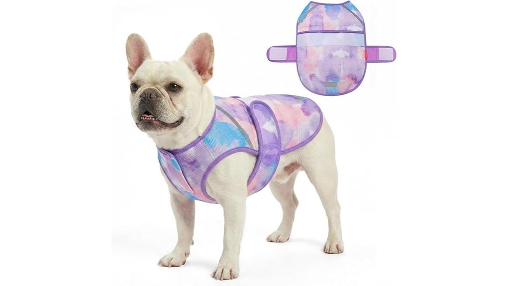 kyeese purple mesh vest