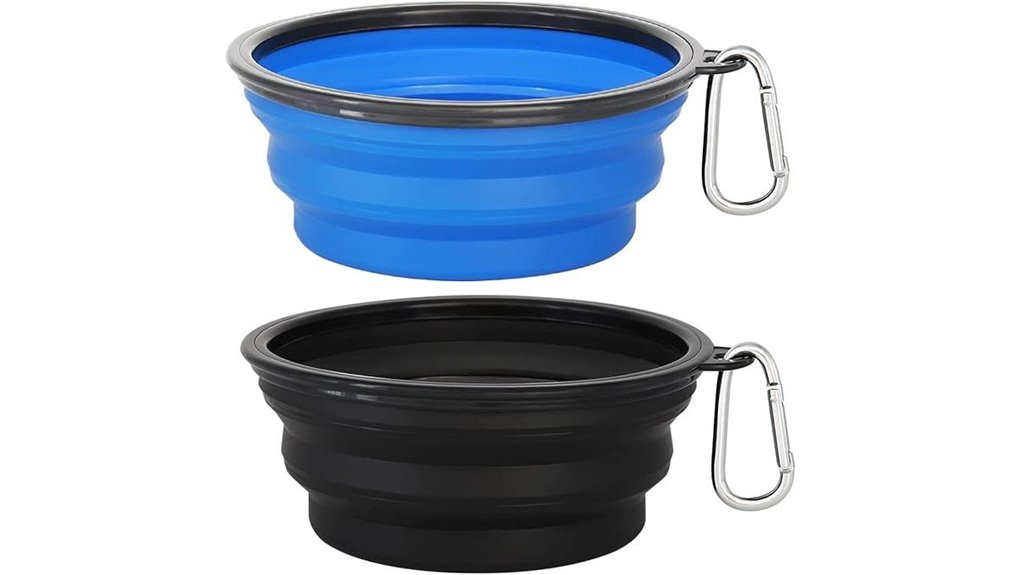 kytely collapsible 34oz bowls