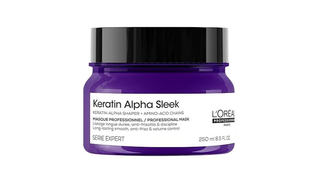 l oreal keratin sleek mask