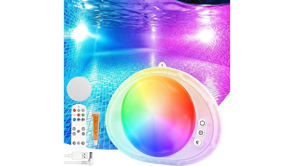 lanpool submersible led remote