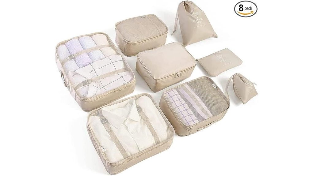 lansklbd 8 packed beige cubes