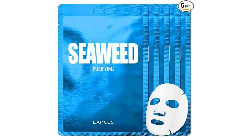 lapcos 5 pack seaweed mask