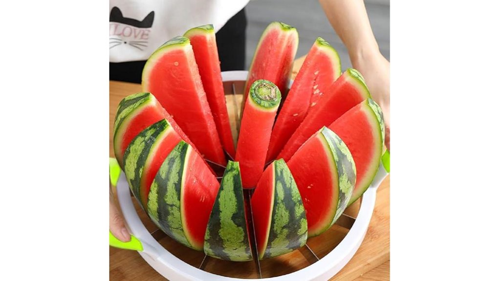 large 12 bladed watermelon slicer