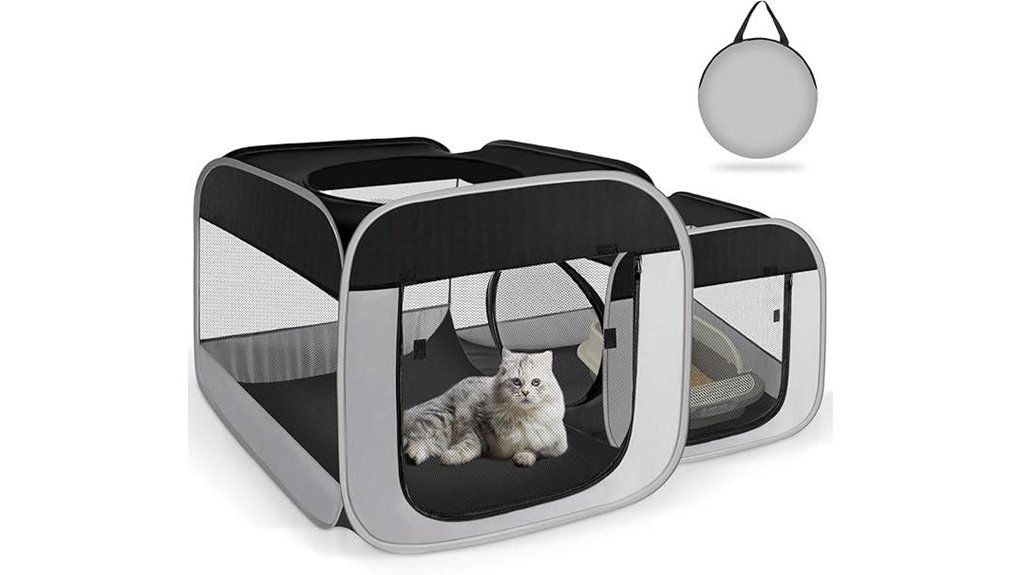 large cat playpen carrier