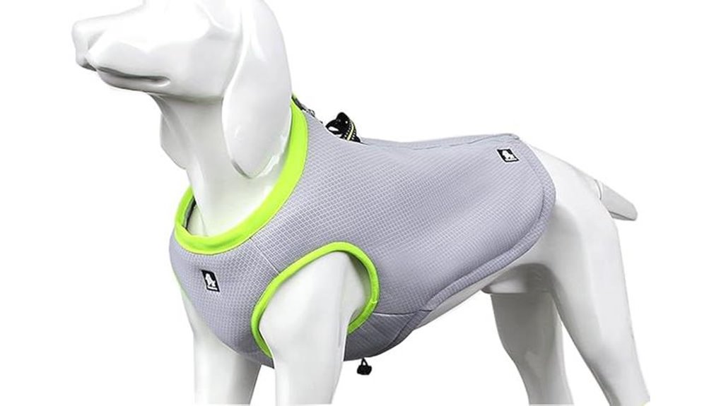 large grey green vest