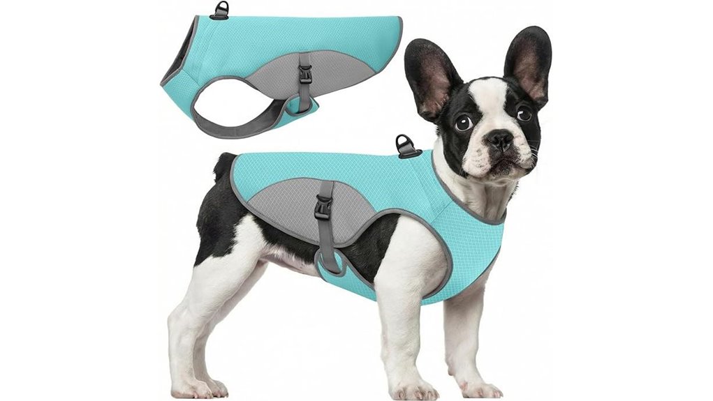 large reflective cooling vest