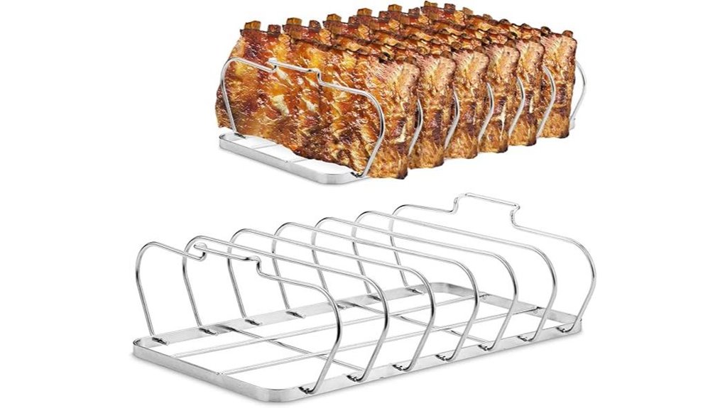 large six slot rib rack