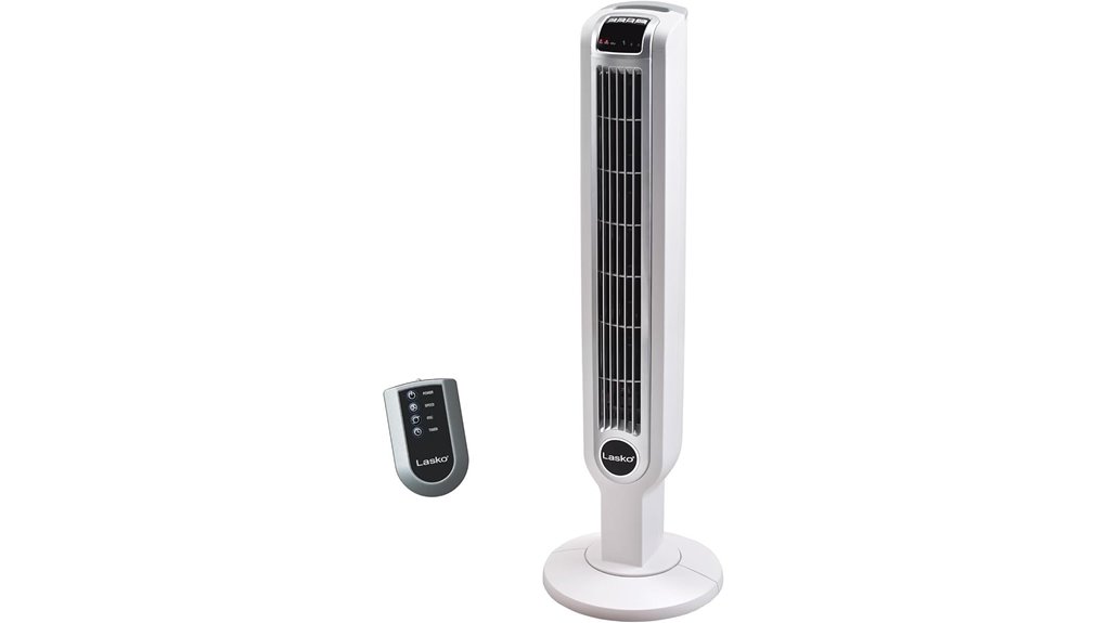 lasko remote timer tower fan