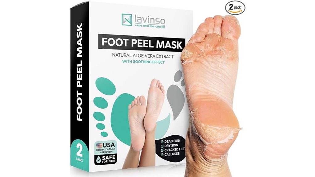 lavinso foot peel pack