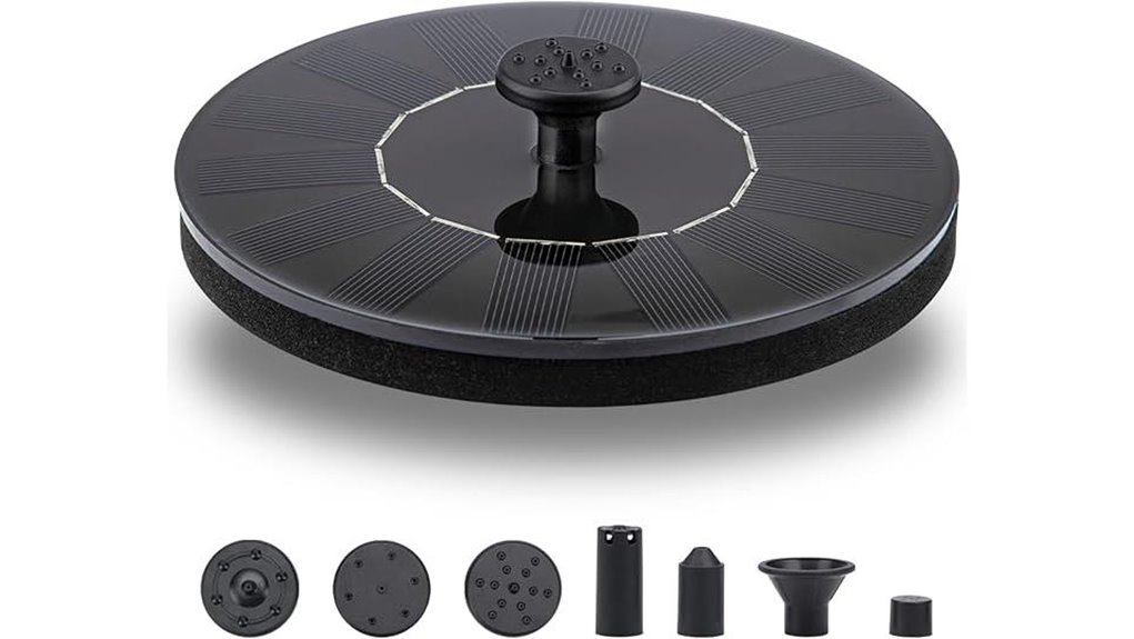 lawoho solar fountain pump