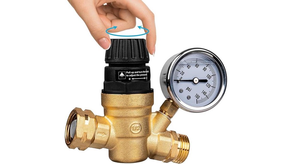leadless brass rv regulator