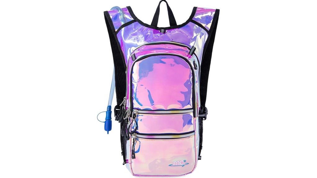 led 2l hydration backpack