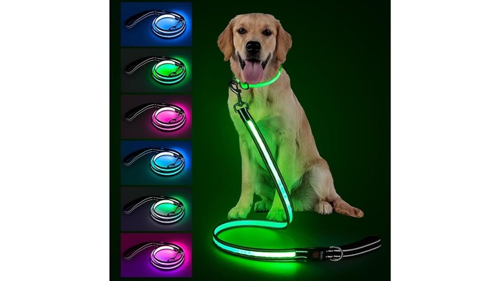 led leash 4ft 7 mode