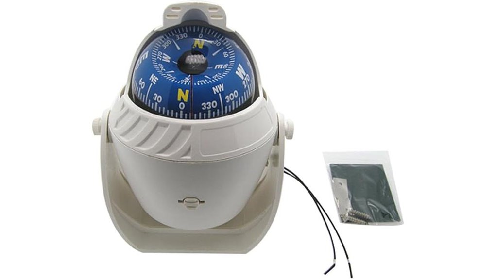 led marine vehicle compass