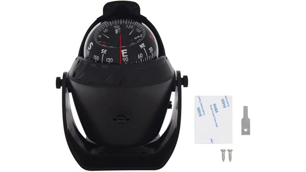 led pivoting high precision compass