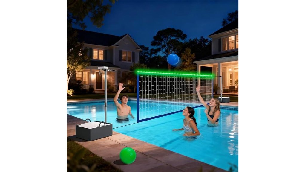 led solar adjustable net