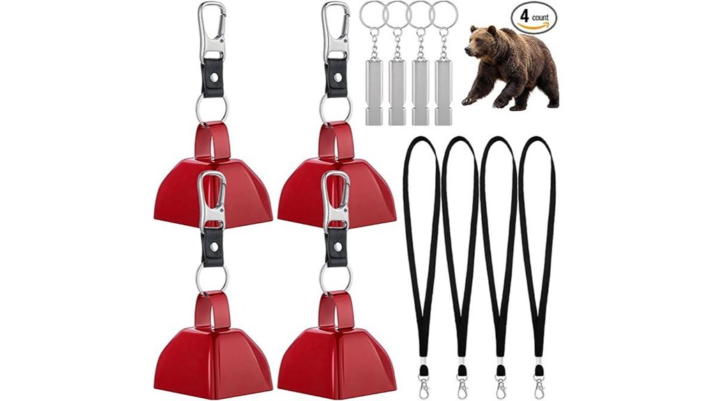 leifide four bell bear whistle