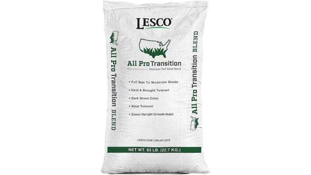 lesco ten pound fescue blend