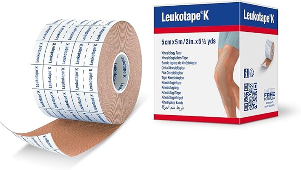 leukotape 9 day water resistant kinesiology