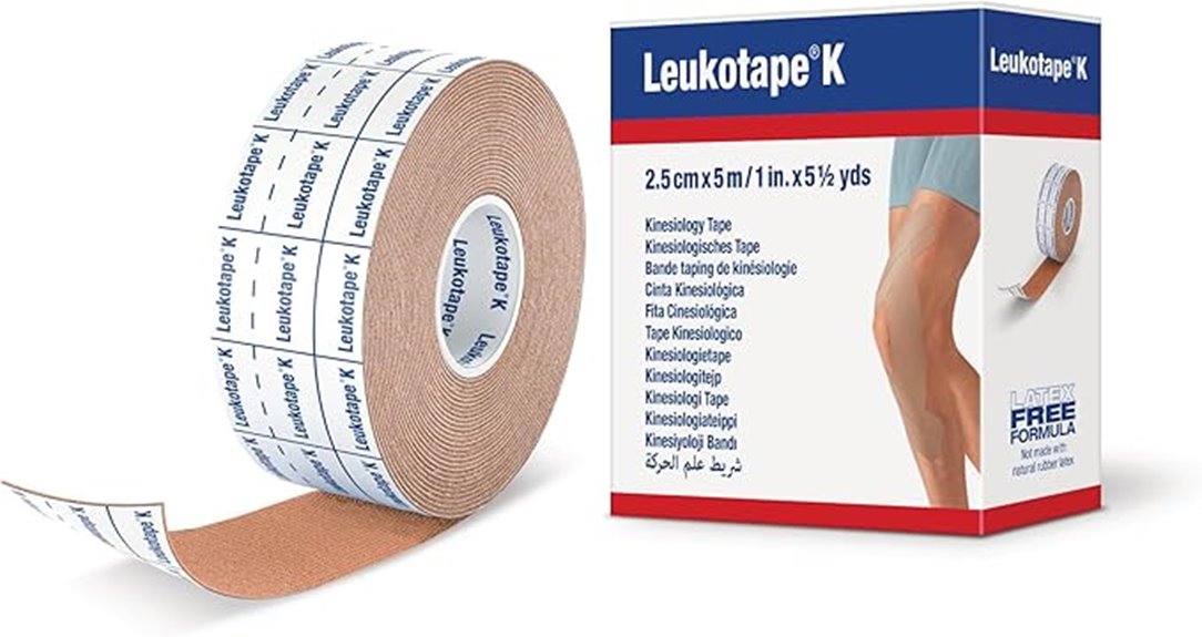 leukotape k water resistant tan