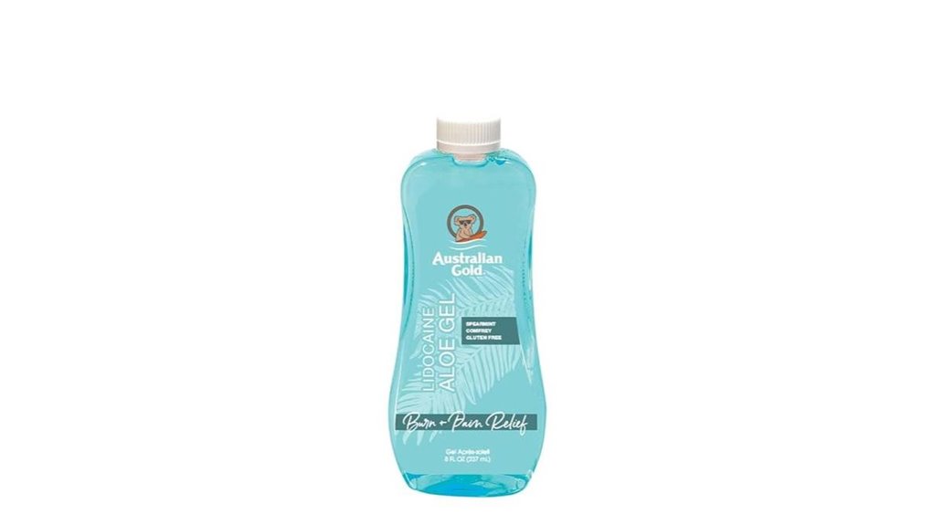 lidocaine infused vera aloe spray