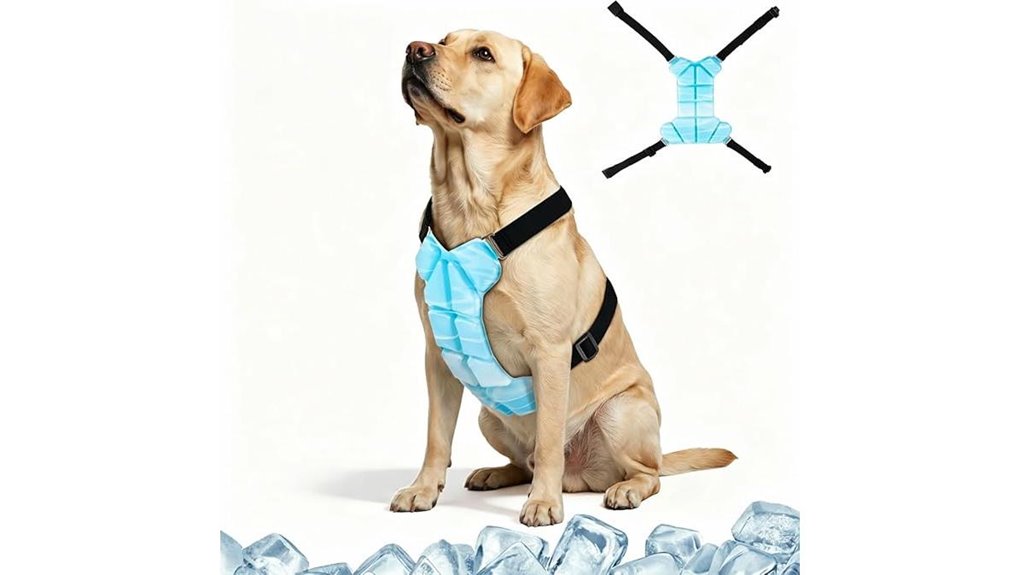 light dry chill dog vest