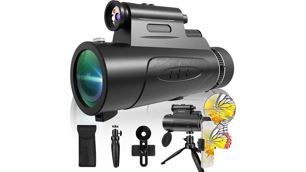 lighted monocular with tripod