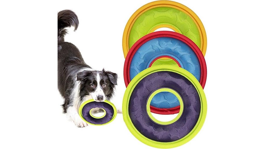lightweight catch and fetch flying discs