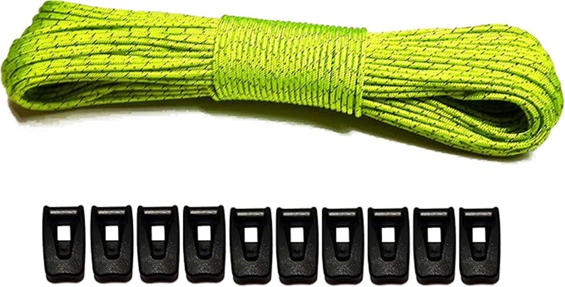 liteoutdoors 1 8mm reflective paracord