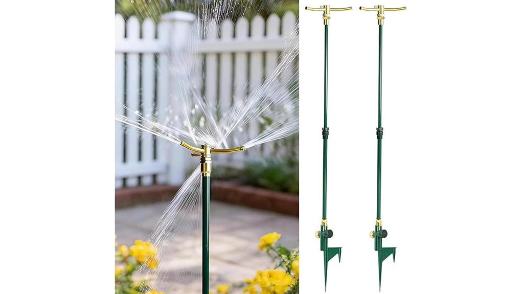 liulo 360 3 arm sprinkler