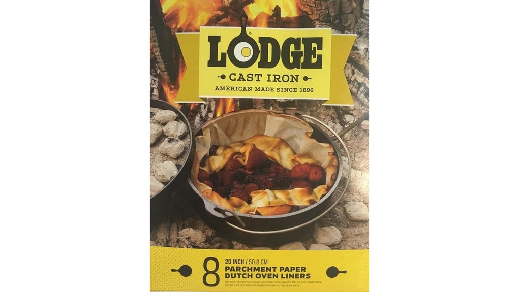 lodge 20 inch parchment 8 pack